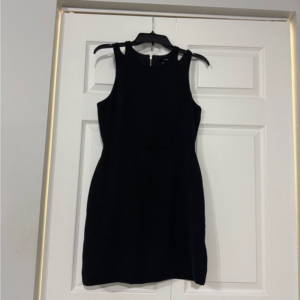 Elegant Black Cocktail Dress